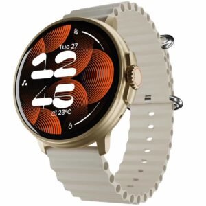 Ambrane 1.39'' LucidDisplay,Bluetooth Calling Round SmartWatch