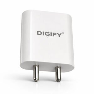 DIGIFY 24W PD QC Fast Charger Dual Port USB Type C Adapter